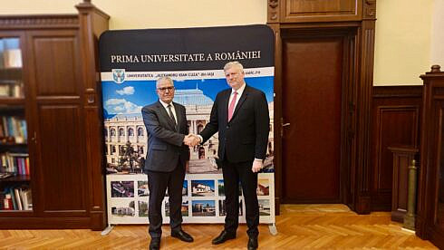 Ambasadorul Republicii Tunisia in Romania a efectuat o vizita la UAIC