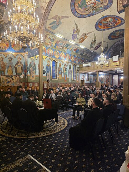 In braele iubirii jertfelnice ntlnire spiritual la Parohia Sf Ilie Rdui