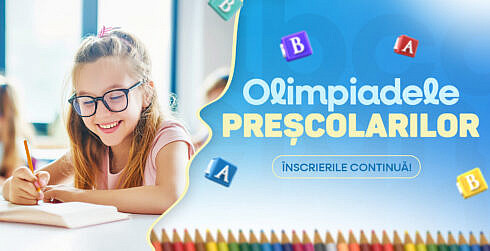 Sute de gradinite din toata tara participa la campania nationala Olimpiadele Prescolarilor Inscrierile sunt in desfasurare