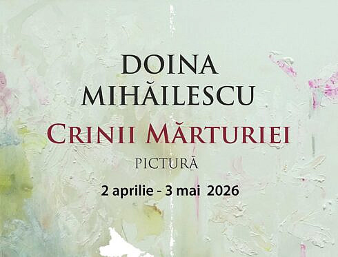 Vernisajul expozitiei de pictura Crinii Marturiei realizata de artista Doina Mihailescu