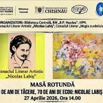 Anul Nicolae Labis la Chisinau La evenimentul amplu va participa si sora poetului Margareta Labis