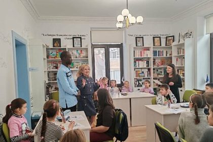 Atelier de Paste in limba franceza pentru copii organizat de Alianza Franceza din Suceava