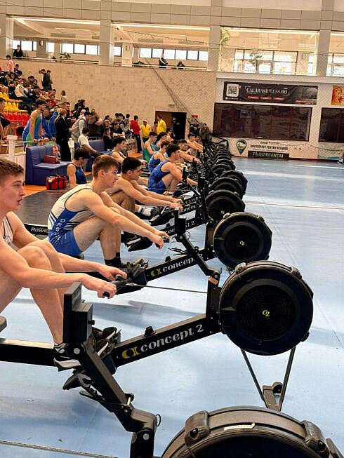 Canotaj Darius Racovita obtine o performanta remarcabila la Campionatul National de Ergometru