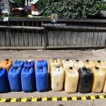 Femeie insarcinata din Vatra Dornei prinsa furand motorina din depozitul unei firme ajutata de concubin si de paznic