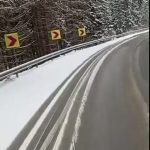 Iarna s a intoars in zona montana a judetului Suceava foto