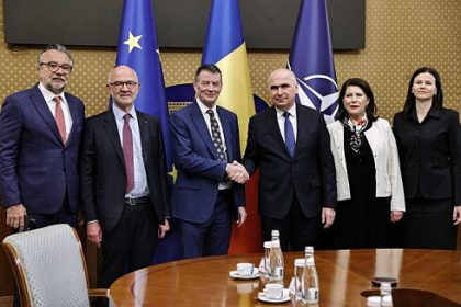 Intalnirea prim ministrului Ilie Bolojan cu reprezentantii Curtzii de Conturi Europeene