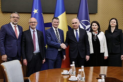 Intalnirea prim ministrului Ilie Bolojan cu reprezentantii Curtzii de Conturi Europeene