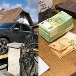 Mercedes de 60000 de euro si 60000 de euro in numerar confiscate de politisti in urma perchezitiilor efectuate la Ocolul Silvic Breza si la domiciliul sefului de ocol intr un dosar ce vizeaza infractiunii legata de regimul silvic foto