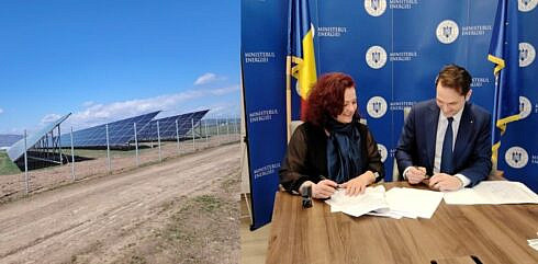 Parcul fotovoltaic din Berchisesti a fost finalizat Primarul Violeta Taran Comuna noastra va deveni mai independenta din punct de vedere energetic