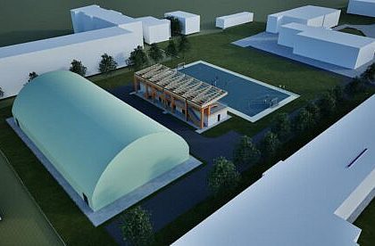Primarul Mihaita Negura anunta realizarea unui complex sportiv modern la Colegiul Silvic Bucovina din Campulung Moldovenesc FOTO