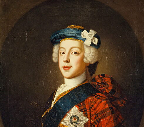 Printul Bonnie Charlie este infrant la Moorul Culloden 1746