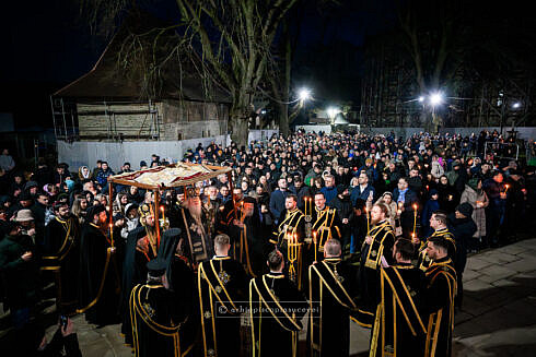 Sfanta si Marea Vineri la Catedrala Arhiepiscopala din Suceava