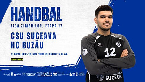 handbal masculin liga zimbrilor csu suceava se confrunta cu revelatia sezonului hc buzau