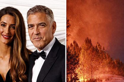 George si Amal Clooney nevoiti sa paraseasca casa din Franta din cauza incendiilor Facem parte din comunitate