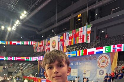 Sportiv din Suceava campion mondial la karate WUKF Miron Cretu a obtinut medalia de aur in proba de kata la Campionatul Mondial 2026 FOTO