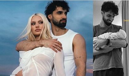 Alexandra Stan prima fotografie cu fiica sa Ce a scris langa poza cu micuta Eva