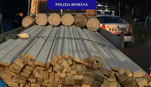 Amenzi de 5000 de lei si lemn confiscat in valoare de 2700 de lei de la o firma din Slatina