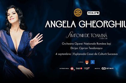 Angela Gheorghiu pe scena Simfonii de Toamna O editie deosebita celebrand 13 ani de excelenta culturala