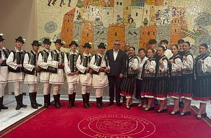 Asociatia EUROACTIV sustine participarea a aproximativ 40 de copii si tineri din Bucovina la Festivalul International de Folclor Kostoski din Ohrid Macedonia de Nord