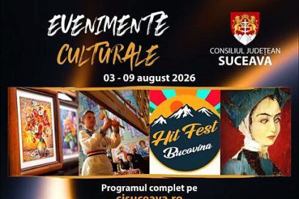 CJ Suceava le ofera sucevenilor si turistilor o noua agenda saptamanala Haddaway Fun Factory si Georgiana Lobont vor sustine concerte la festivalul Hit Fest Bucovina