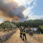 Cel de al doilea grup de lucru al modului national specializat in stingerea incendiilor de padure RO GFFF V dislocat in Republica Franceza intre 16 si 31 iulie s a intors aseara in Romania FOTO