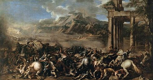 Cezar il invinge pe Pompeius la Pharsalos 48 iHr