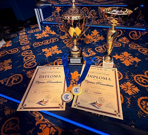 Corala de fete Ciprian Porumbescu din Suceava a obtinut Marele Trofeu la Concursul International Chorus Inside Croatia FOTO