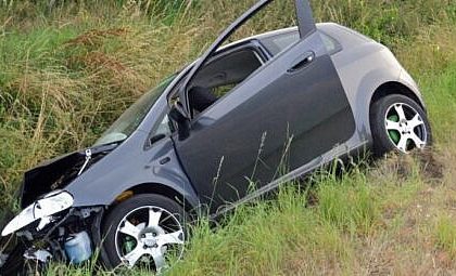 Diasporean ranit dupa ce a cazut cu masina inmatriculata in Anglia intr un sant pe centura Radauiului