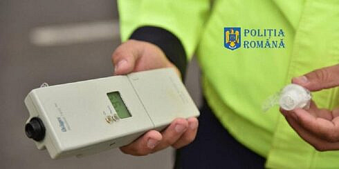 Dosar penal pentru un diasporean din Slatina prins conducand sub influenta alcoolului o masina cu numar de Italia
