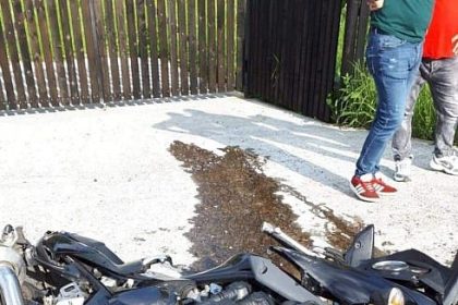 Doua motociclete au intrat in coliziune la Malini