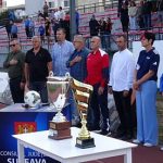 Echipele de fotbal din Suceava si Schwaben se afla in finala Turneului Internaional pentru Juniori 4 regiuni pentru Europa pe stadionul Constantin Jamaischi din Falticeni foto