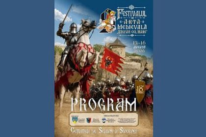 Festivalul de Arta Medievala Stefan cel Mare se intoarce la Cetatea de Scaun a Sucevei in perioada 13 16 august Consulta programul complet