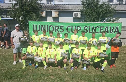 Fotbal juniori LPS Suceava locul trei la Cupa Juniorilor