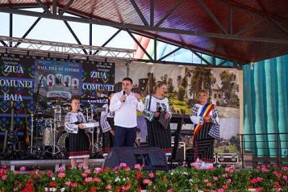 Gheorghe oldan oaspete de onoare la hramul comunei Baia foto