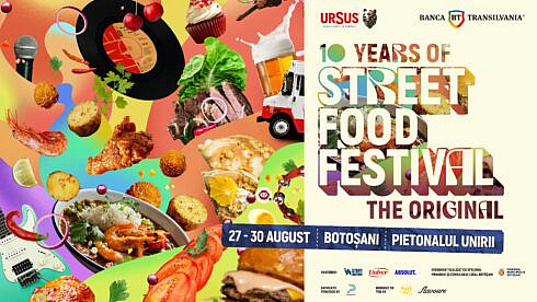 In acest weekend Festivalul STREET FOOD vine la Botosani cu un spectacol de drone in premiera preparate asiatice si multe surprize