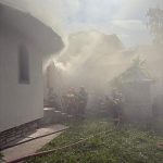 Incendiu la Paraclisul Manastirii din Sfantul Ilie Scheia