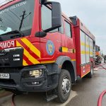 Incendiu la statia de epurare din Siret din cauza neglijentei unui angajat