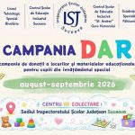 Inspectoratul Scolar Judetean Suceava lanseaza o campanie de donatii de materiale si jocuri educationale pentru elevii din invatamantul special