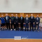 Iulian Daraba preia conducerea Asociatiei Judetene de Fotbal fiind sprijinit de vicepresedintii Mihai Roman si Lucian Burlacu foto