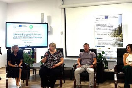 Lansarea proiectului Imbunatatirea cooperarii intre partile interesate de pe raul Siret pentru cresterea rezilientei la inundatii FR SIRET ID Proiect ROUA00384