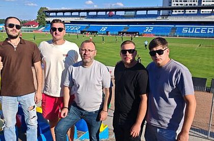 Managerul sportiv al clubului Cetatea 1932 Suceava Ciprian Anton contribuie la formarea unei galerii autentice care sa sprijine echipa de fotbal