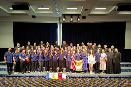 Medalia de Aur pentru Corala Preoitesca Stefan Nosievici la Concursul International Chorus Inside