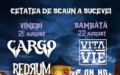 Muzeul National al Bucovinei continua serile de rock in Cetatea de Scaun a Sucevei