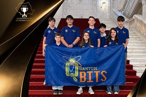 O drona dotata cu inteligenta artificiala capabila sa salveze vieti creata de elevi romani Quantum Bits campioni nationali si in initiativa 100 de tineri pentru dezvoltarea Romaniei