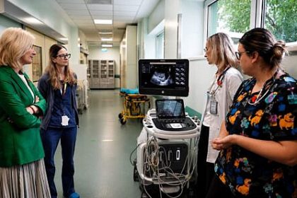 Peste 400000 de euro pentru inimile copiilor Fundatia Mereu Aproape sustine noua Sectie de Chirurgie Cardiovasculara a Spitalului Marie Curie