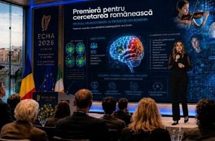 Premier in cercetarea romneasc Profilul neurocognitiv al excelenei din Romnia prezentat experilor internaionali la Conferina ECHA 2026 de la Dublin