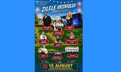 Primaria Vicovu de Sus organizeaza un mare spectacol pentru Intalnirea Diasporei cu ocazia Zilelor Vicovului pe 15 august