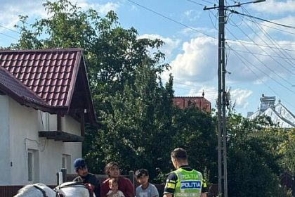 Raid de amploare al politiei in comuna Arbore la care a participat si primarul Tiperciuc foto