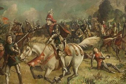 Richard al III lea decedeaza la Bosworth Field 1485