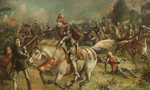 Richard al III lea decedeaza la Bosworth Field 1485